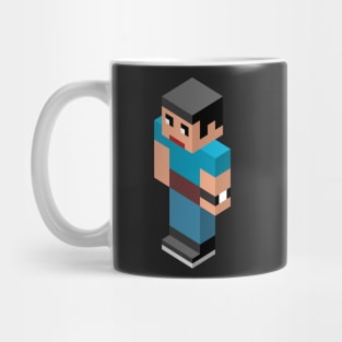 Isometric male person Mug